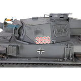 2.4Ghz Henglong 1/16 TK7.0 Upgraded German Panzer IV F2 Ready To Run Remote Controlled BB IR Tank 3859 Metal Tracks Smoke Sound