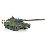 Henglong 1/16 Scale TK7.0 Plastic Leopard2A6 Remote Controlled Ready To Run Tank 3889 W/ 360 Turret Barrel Recoil Smoke Sound