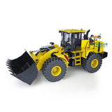 Metal 1/14 470 RC Hydraulic Loader Remote Control Construction Vehicle Model ESC Motor Lights Sound Pump Flysky I6S W/O Battery WA470