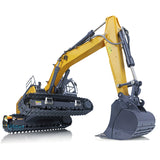 1/14 Hydraulic RC Metal Excavator Ready to Run for Model 945 Remote Control Trucks With Light Rotating Light Hydraulic System