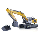 XDRC 1/14 945 Metal RC Hydraulic Excavator Remote Control Digger Assembled Painted Hobby Model Sound Light System