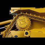 JDMODEL Metal 1/14 RC Bulldozer Hydraulic DXR2 Remote Controlled D10T Tracked Dozer Model 685*356*323MM 3T Sound System