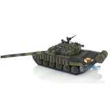 1:16 TK7.0 Upgraded Henglong Radio Controlled Ready To Run Tank T72 360 Rotation Metal Tracks W/ Paired Linkages Smoke Sound