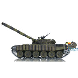 1:16 TK7.0 Upgraded Henglong Radio Controlled Ready To Run Tank T72 360 Rotation Metal Tracks W/ Paired Linkages Smoke Sound