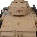 1/16 Scale TK7.0 Plastic Version Henglong Panzer III H FPV RTR RC Tank Model 3849 Gearbox 360 Turret Tracks Smoke Sound BB IR