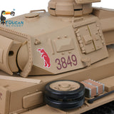 1/16 Scale TK7.0 Plastic Version Henglong Panzer III H FPV RTR RC Tank Model 3849 Gearbox 360 Turret Tracks Smoke Sound BB IR