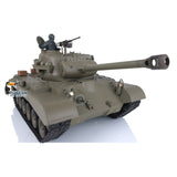 1/16 TK7.0 Henglong FPV M26 Ready To Run Radio Controlled Plastic Version Model Tank 3838 With 360 Turret Gearbox Barrel Recoil