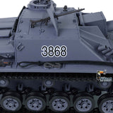 2.4Ghz Henglong 1/16 TK7.0 BB IR Plastic German Stug III RTR RC FPV Tank 3868 W/ Steel Gearbox Tracks Sprockets Idlers Smoke Sound