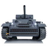 1/16 Scale TK7.0 Upgraded 2.4Ghz Henglong Panzer III L Mental Version RTR RC Tank Model 3848 with 360 Turret Smoke Sound BB IR