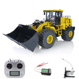 Metal 1/14 470 RC Hydraulic Loader Remote Control Construction Vehicle Model ESC Motor Lights Sound Pump Flysky I6S W/O Battery WA470