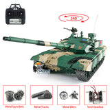 Henglong 1/16 7.0 Chinese 99A RC Tank Radio Controlled Panzer 3899A Metal Tracks W/ Linkages Armored Hobby Model DIY