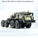 1/12 CROSSRC BC8C Mammoth 8*8 RC Car Model Military Truck KIT UBEC Motor Sound Steel 10T 14T Motor Gear Full Metal 2 Speed Gearbox