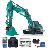 KABO 1/14 Scale K350 200 Metal RC Hydraulic Excavator RTR Model KABOLITE 3-section Boom Truck with Sound Light PL18EVLite Radio