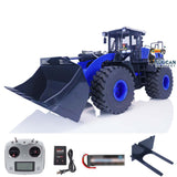 XDRC Metal 1/14 WA470 RC Hydraulic Equipment Remote Controlled Crawler Wheeled Truck Assembled Painted Construction Vehicle