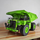 1/20 Scale CAT 793D Green Metal RC Hydraulic Mining Car Remote Control Dumper Tipper Truck Models W/ Radio light Motor ESC