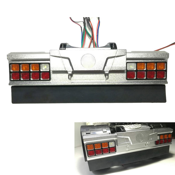 Degree King Tail Beam Taillight LED For 1:14 Scale TAMIYA RC Tractor Truck Models R620 56323 DIY Car Upgraded