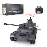 2.4Ghz Henglong 1/16 TK7.0 Plastic Panzer IV F2 RC RTR Model Tank 3859 W/ Steel Gearbox 360 Turret Smoke Sound Tracks FPV