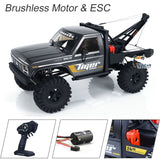 CROSSRC EMO X3 1/8 Remote Control Rescue Towing Car 4x4 Rock Crawler Car Model 8IGHT-FOC Brushless Motor ESC Differential Lock