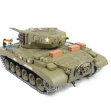 1/16 TK7.0 Henglong Customized Version M26 Pershing RTR Remote Controller Tank Model 3838 Barrel Recoil Metal Tracks Wheels FPV