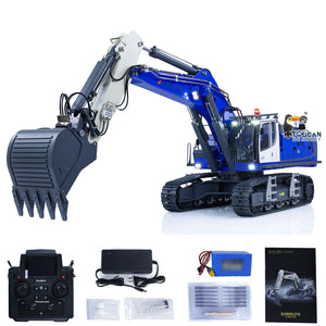 Kabolite K970 100S Pro 1/14 Hydraulic RC Excavator Metal Remote Control Construction Vehicle Painted Assembled Simulation Model