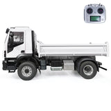 1/14 4*2 Metal RC Hydraulic Dump Truck 2-speed Remote Control Tipper Car Electric Model Vehicle DIY PNP Sound Light System