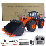 Metal Hydraulic RC Loader 1/14 ZW370 JDM 198 Ready To Run Radio Control Construction Vehicle W/ Light System I6S Transmitter