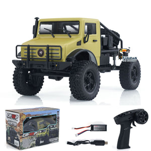 Hobby Plus CR18P 1/18 RC Rock Crawler Car 4WD Wireless Control Off-road Vehicles with Motor Servo ESC Controller Light System