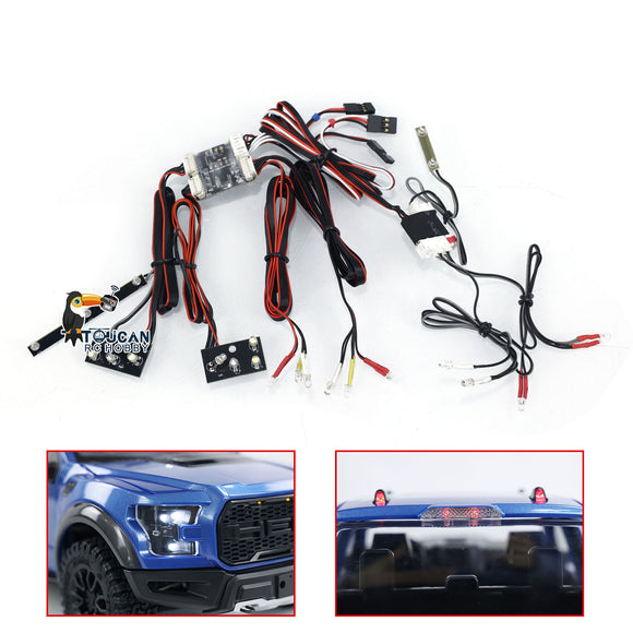 Light System for JDMODEL 1/10 F150 RC Crawler Car Off-road Vehicles Model Parts Simulation Vehicle Hobby Model DIY Parts