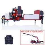 Metal Hydraulic Heavy Duty Rear Crane for 1/14 F1650 JXMODEL RC Tractor Remote Controlled Truck Trailer Construction Vehicles