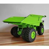 1/20 Scale CAT 793D Green Metal RC Hydraulic Mining Car Remote Control Dumper Tipper Truck Models W/ Radio light Motor ESC