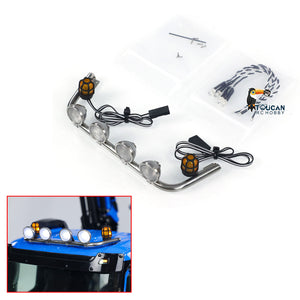 Cabin Roof Low-top K3363 Spot Light Bar Lamp LED Rotating Light for 1/14 RC Truck Cars Teshulianjie for ron***