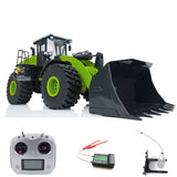 XDRC 1/14 Scale 470 Hydraulic RC Loader Metal Remote Control Assembled Painted Truck WA470 Light Sound Construction Vehicle Model