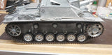 Second Hand Used Mato Full Metal 1/16 German Stug III Infrared Version Barrel Recoil RC Tank 1226 Radio Control Ready To Run