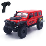 4x4 1:18 Radio Control Off-road Vehicle Hobby Plus CR18 RTR RC Crawler Car Model with Motor Servo ESC Light System Controller