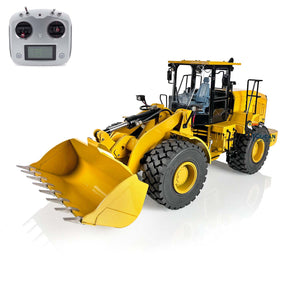 DIM CAT 950 Metal 1/12 RC Hydraulic Loader Remote Control Car Model ESC Motor Servo W/O Battery Lights Sound