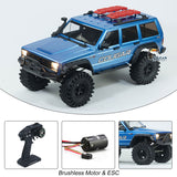 CROSSRC 4WD 1/8 Electric Crawler Car EMO X2 4X4 Radio Controlled Off Road Vehicle 2025 Hobbywing Brushless 1800KV Motor ESC