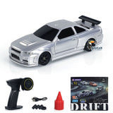 1/43 Scale RC Drift Race Car Gyro 4WD Ready to Go Mini Car Toy High Speed Model