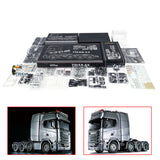 1/14 8X4 770S 56371 RC Tractor Truck Radio Control Car Simulation Unassembled Unpainted Model Kit 3-speed Gearbox Motor
