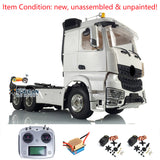 Toucanrc 1/14 RC Tractor Truck 6x4 Radio ESC Servo Motor 3Axles Model fro TAMIYA Remote Control Vehicles