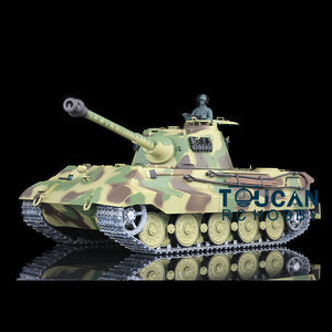 2.4Ghz Henglong 1/16 Scale TK7.0 Upgraded German King Tiger Ready To Run Remote Controlled BB IR Tank 3888A W/ 360 Turret