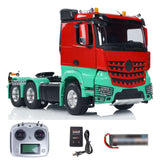 1/14 6x4 RC Tractor Truck Painted Assembled Remote Control Car Model Light and Sound System Assembled and Painted