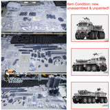 CROSSRC 1/12 10X10 RC Military Truck XX10 T-REX Remote Control Armored Vehicles Unassembled and Unpainted 2-speed Transmission