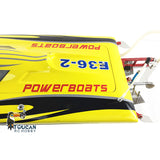 E36 Fiber Glass Electric Racing RTR RC Boat W/ Motor Servo ESC Battery GT3C Radio System Remote Control Toys