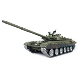 Henglong 1/16 Russia T72 RC RTR IR TK7.1 Tank 3939 Metal Chassis Tracks Sprockets Idlers Road Wheels 360 Turret Barrel Recoil Flash