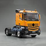 Toucanrc 1/14 Painted Cabin RC Tractor Truck KIT 4x2 540 Motor for Remote Control TAMIYA Trailer Vehicles