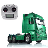 Toucanrc 1/14 6*4 Painted Cabin RC Tractor Truck Motor ESC Servo Flysky for Radio Controlled 1851