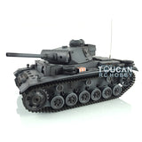 1/16 TK7.0 Customized VersionHenglong Panzer III L Ready To Run Remote Controller Model Tank 3848 Metal Track Wheels BB IR FPV