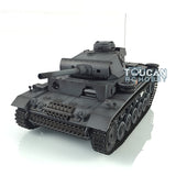 1/16 TK7.0 Customized VersionHenglong Panzer III L Ready To Run Remote Controller Model Tank 3848 Metal Track Wheels BB IR FPV