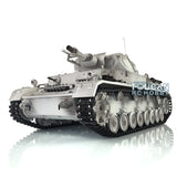 1/16 Scale TK7.0 Upgraded Metal Version Henglong German Panzer IV F Metal Version RTR RC Model Tank 3858 Tracks Smoke Sound BB IR