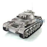 Henglong 1/16 Scale TK7.0 Upgraded German Panzer IV F Metal Version RTR Remote Controlled Tank 3858 360 Turret Smoke Sound FPV